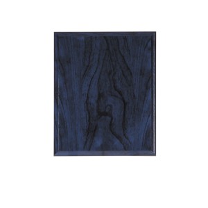 Blue Wood Grain Finish