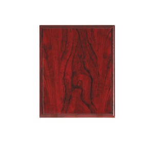 Red Wood Grain Finish