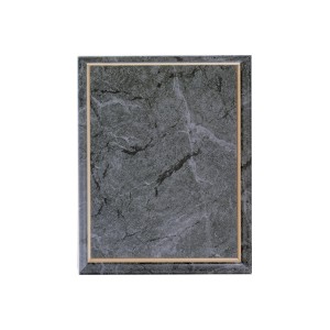 Gray Marble Finish with gold cove