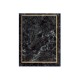 Black Marble Finish with gold cove