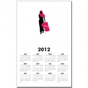 iShop Calendar Print