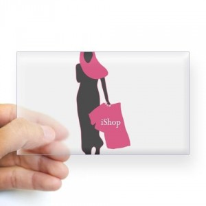 iShop Sticker (Rectangle)