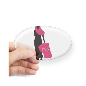 iShop Sticker (Oval)