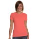 iShop Organic Women's Fitted  Dark T-Shirt